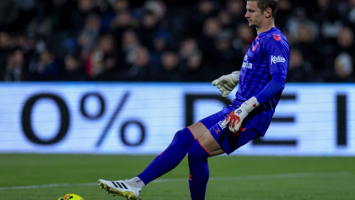 Dinko Horkas en una accion del paritdo en Castalia