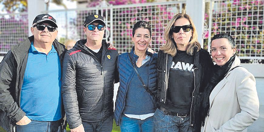 Pep Vidal, Biel Castell, Sofía Robles Leo Terrassa y Rebecca Crespí.