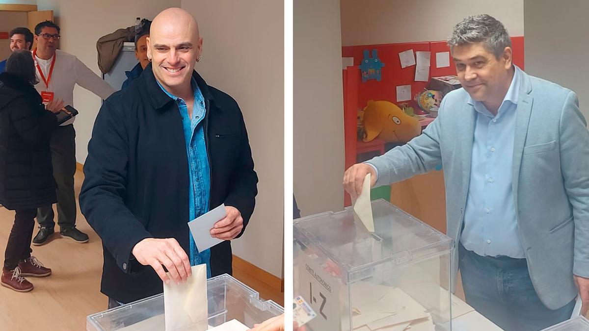 VÍDEO: La militancia del PSOE gijonés elige en las urnas a su secretario general