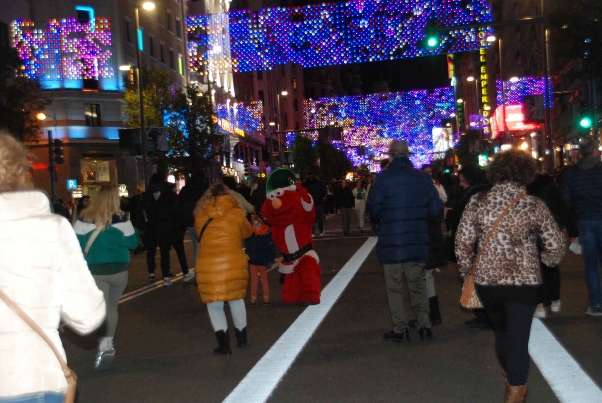 En imágenes: así son las luces de Navidad en Madrid