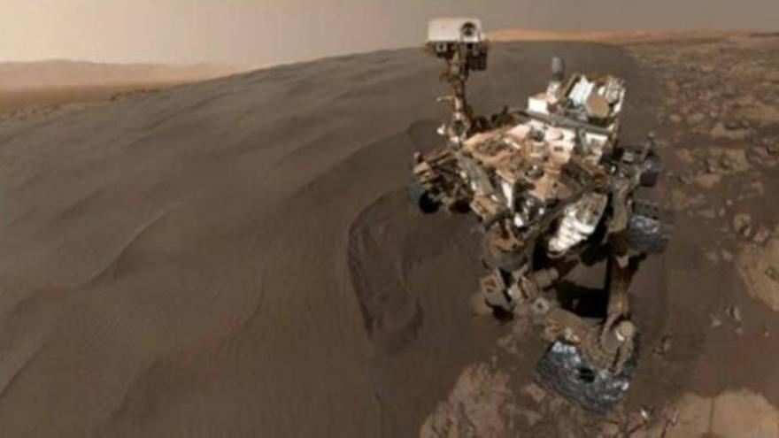 El rover Curiosity se hace un &#039;selfie&#039; en Marte