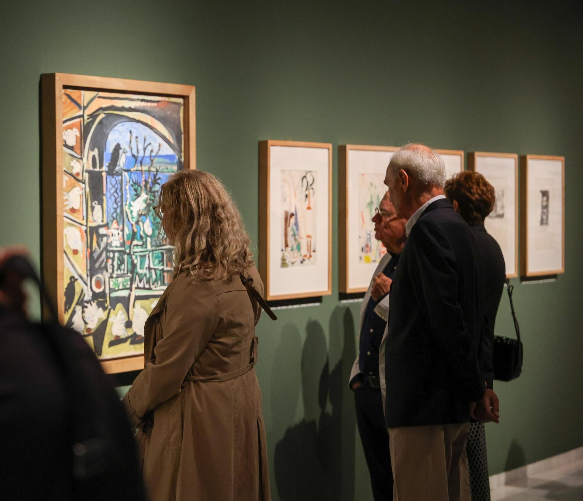 Picasso y la modelo