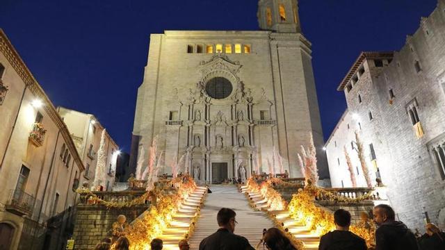 Imatge d'arxiu de la Catedral de nit per Temps de Flors