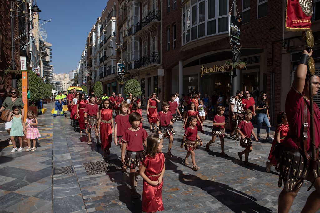 Desfile infantil de Carthagineses y Romanos