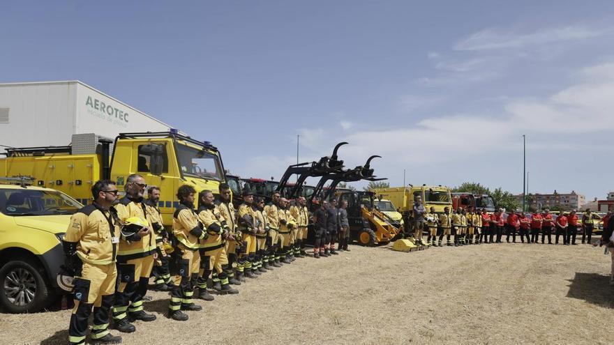 FOTOGALERÍA | Prohens  afirma que la mayoría de incendios forestales se pueden evitar y pide precaución a la población