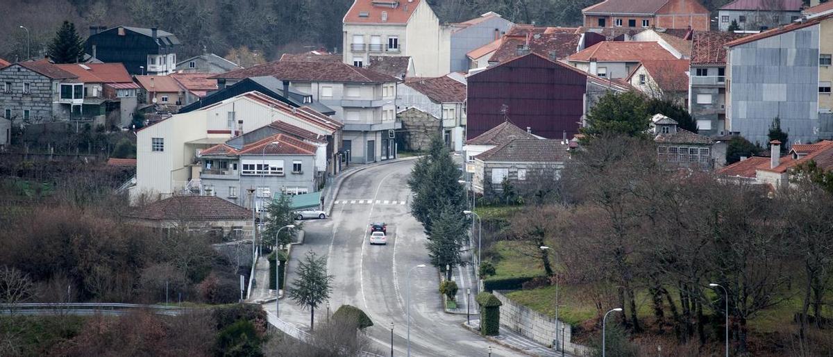 Vista del pueblo de Bande (archivo), municipio donde ocurrieron los hechos.