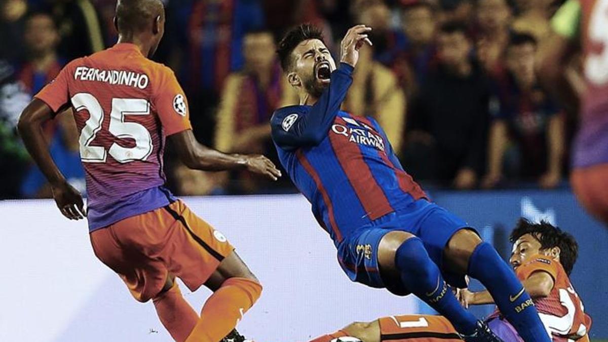 Piqué, lesionado