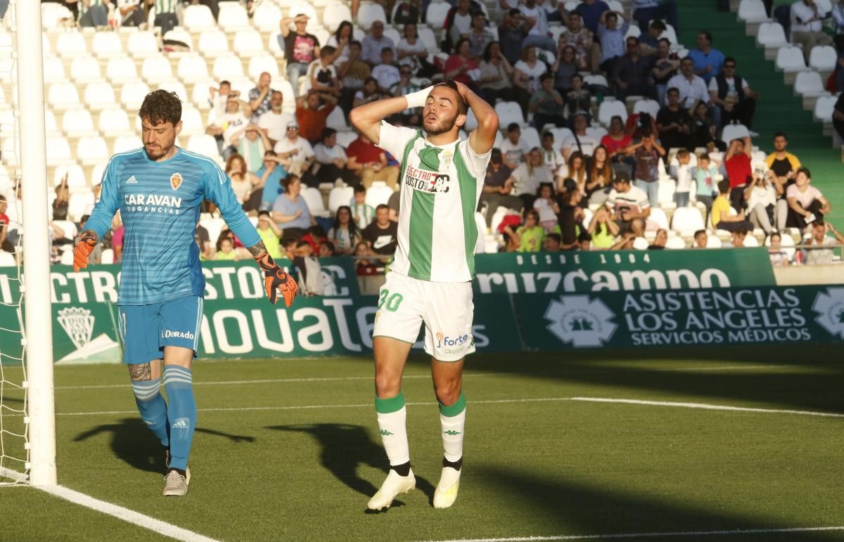 Las imágenes del Córdoba C.F.-Real Zaragoza