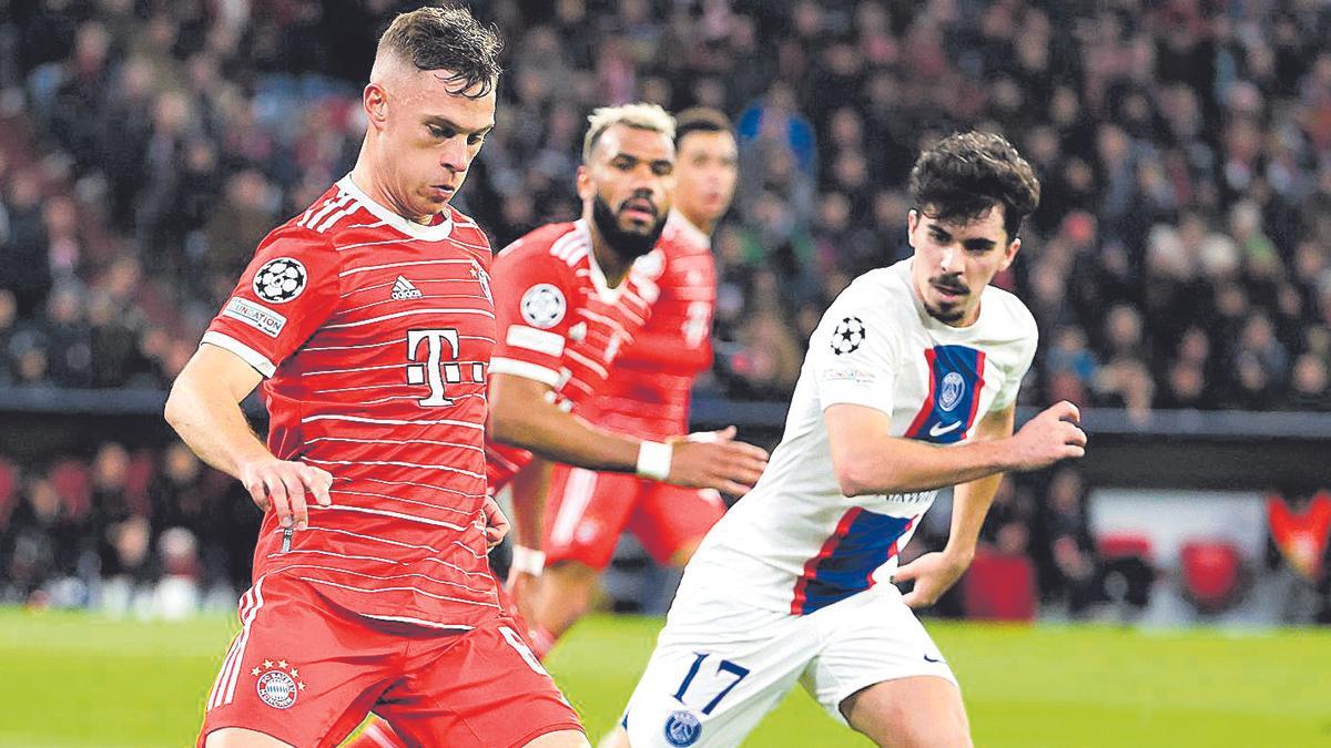 Joshua Kimmich, frente al PSG