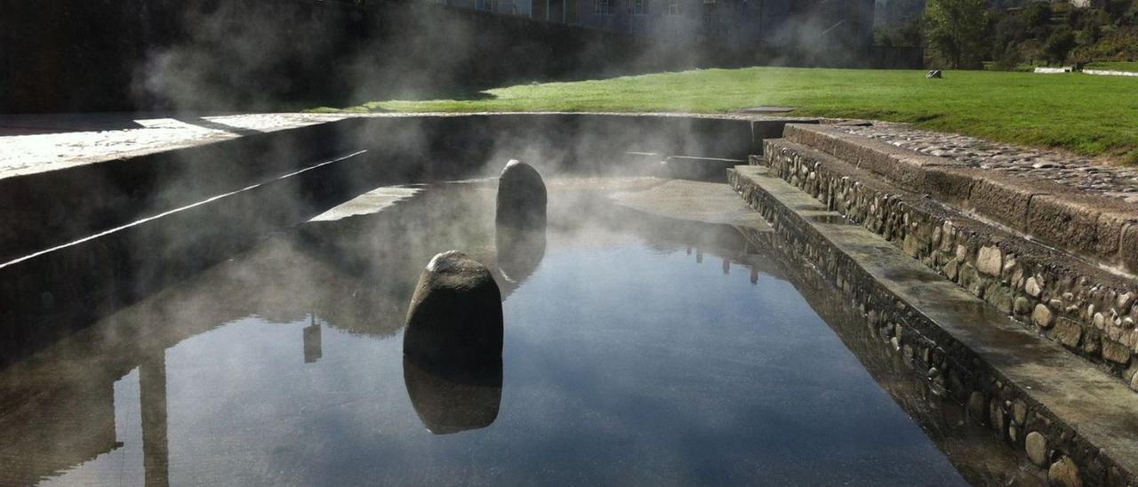 Termas de Río Caldo, en Lobios