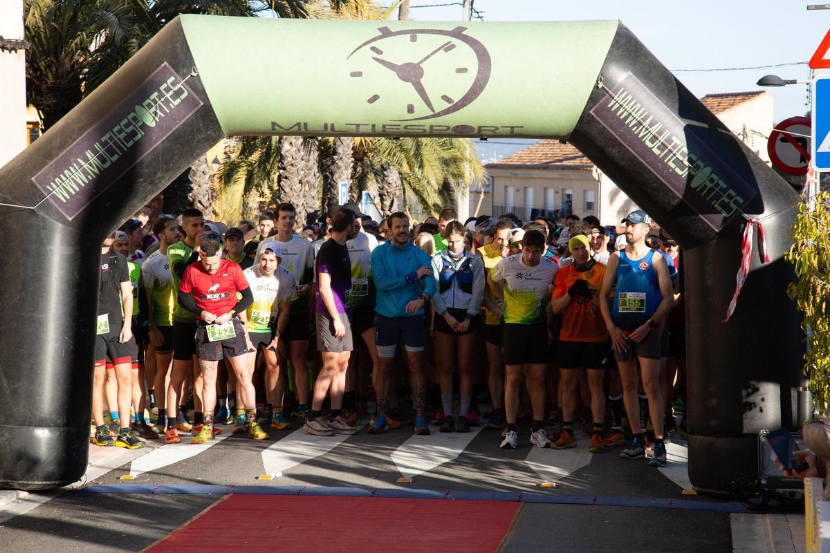 Salida del Trail de Benissoda, el pasado domingo.