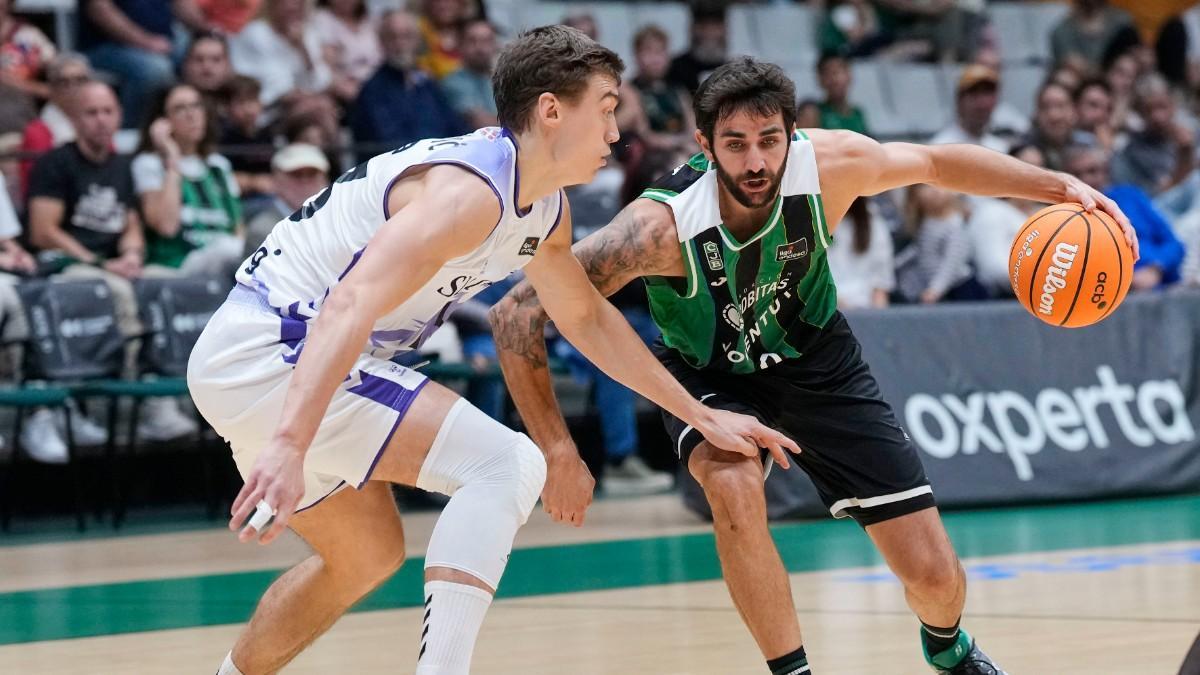 Ricky Rubio, durante el duelo ante Surne Bilbao Basket
