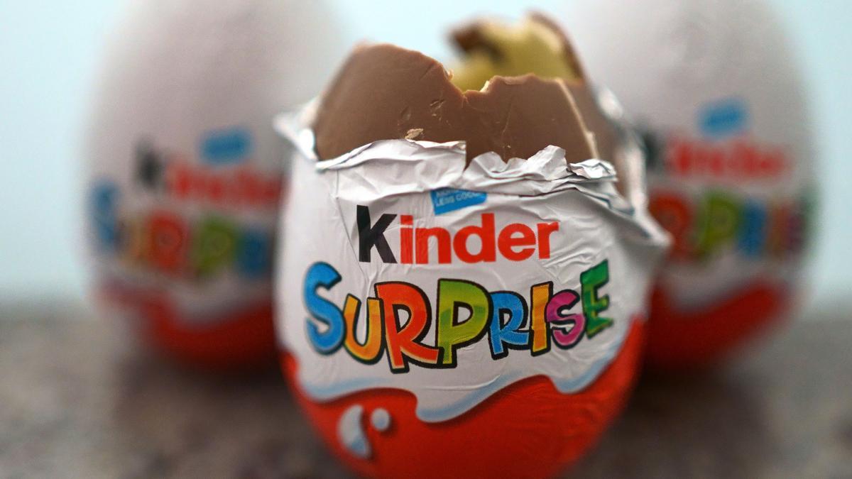 España suma dos casos confirmados y tres probables de salmonelosis asociados a los productos de chocolate de Kinder.