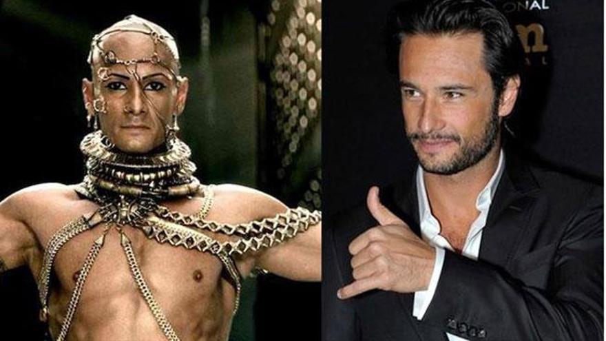 El actor Rodrigo Santoro dio vida al tirano persa en &#039;300&#039;.