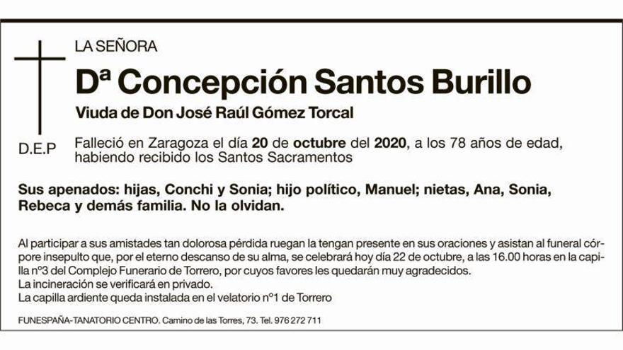 Concepción Santos Burillo