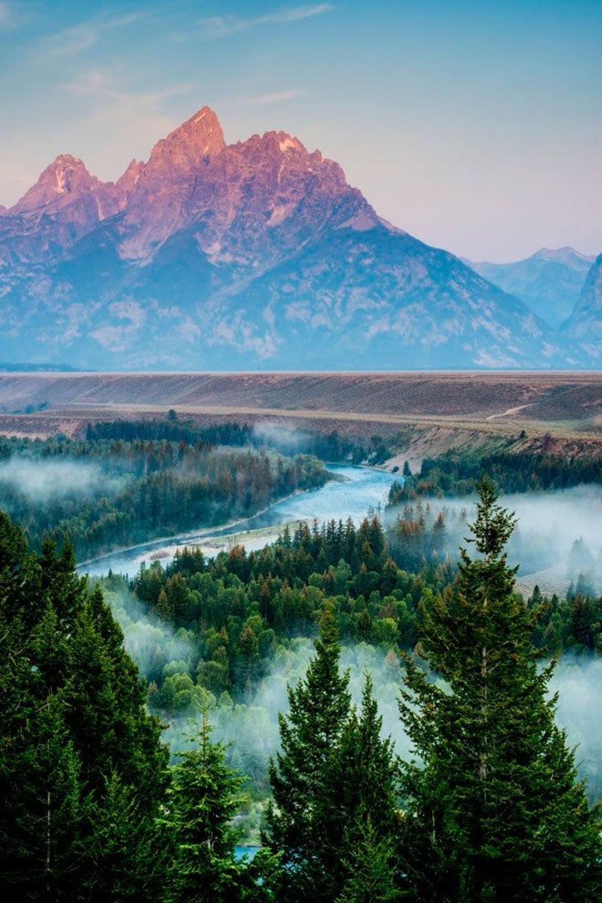 El parque nacional de Grand Teton