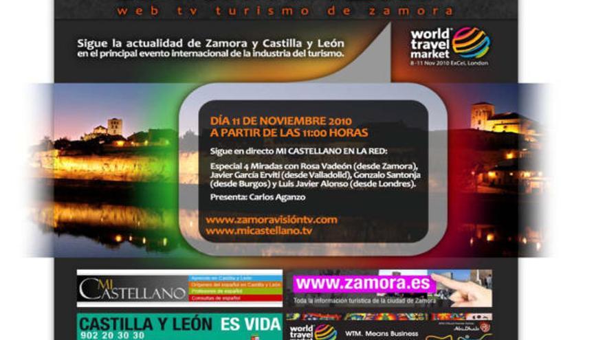 Zamora, en el World Travel Market de Londres