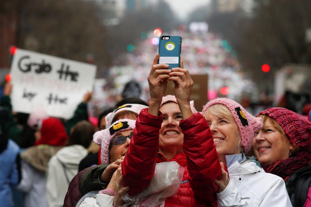 ''Marcha de las Mujeres'' contra Trump en Washington