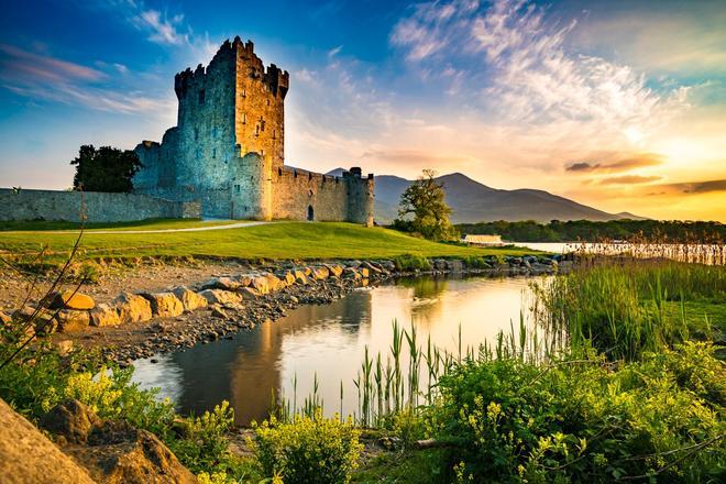 Castillo de Ross, en Irlanda