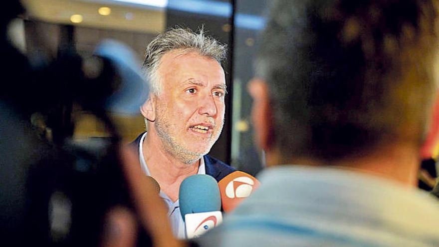 El secretario general de los socialistas de las islas, Ángel Víctor Torres.