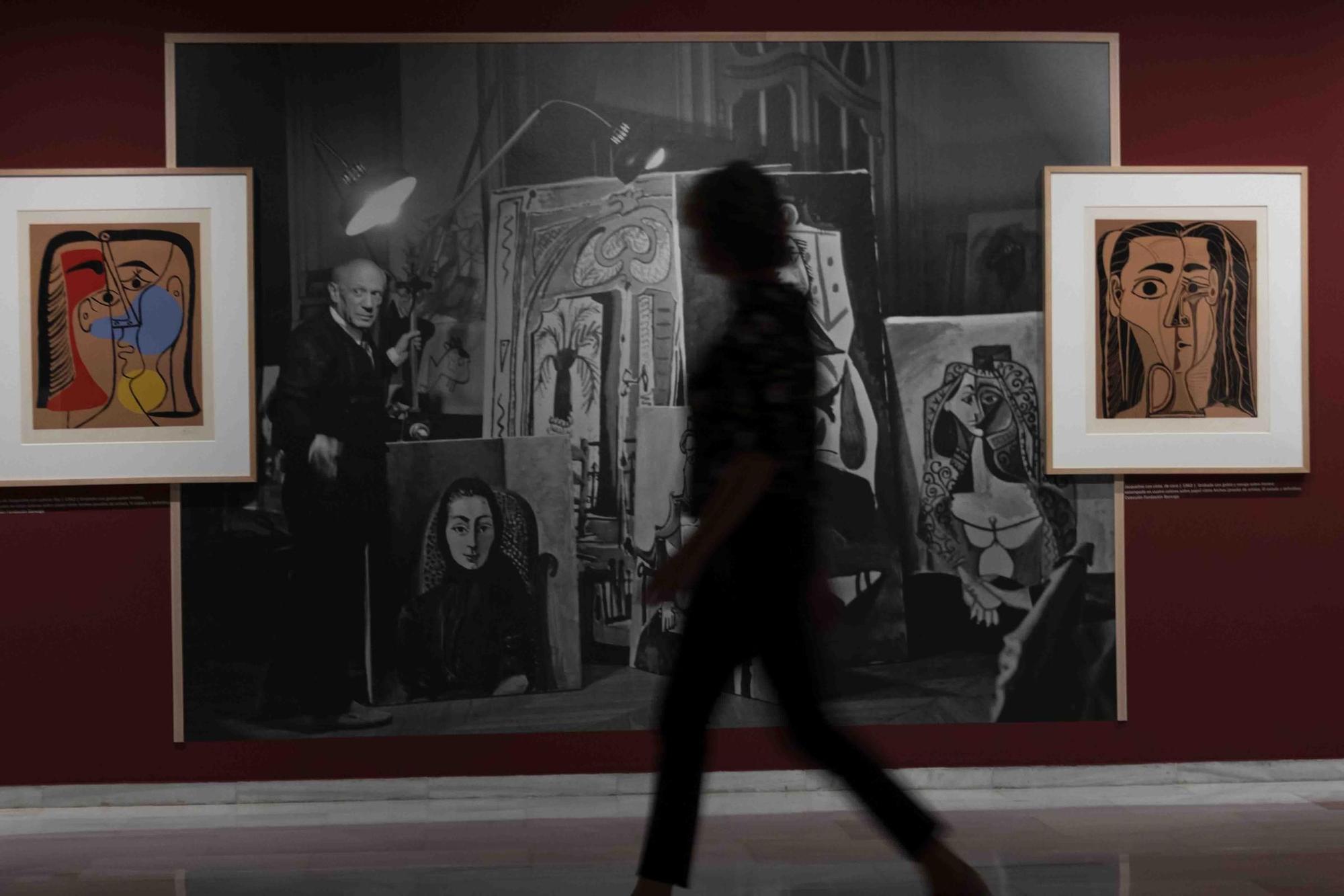 Picasso y la modelo