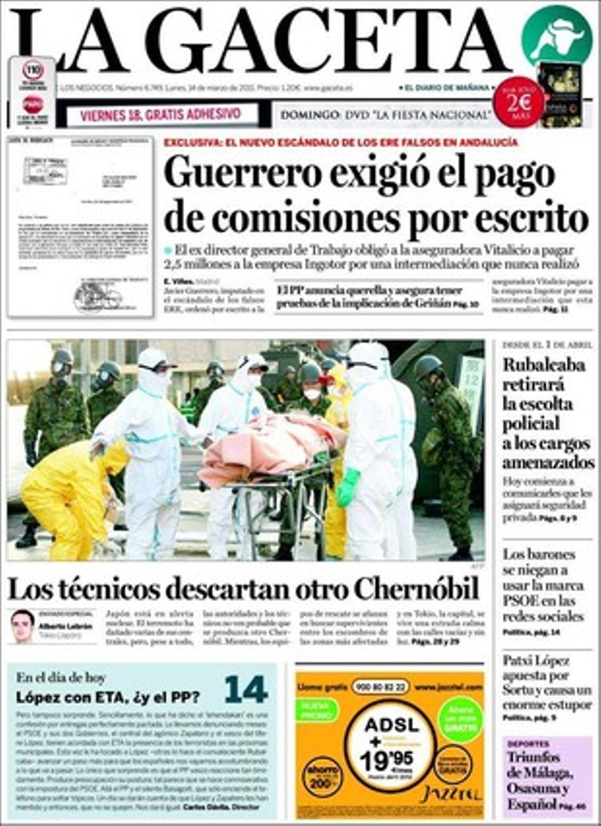 la gaceta 14-03-2011