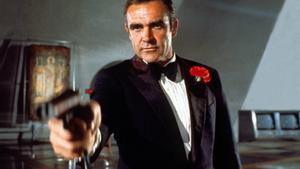 El fallecido actor Sean Connery, en el papel de James Bond