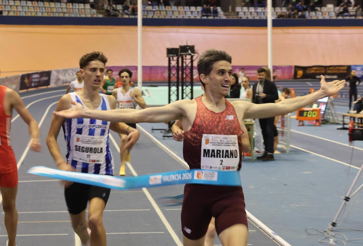 Victoria de Mariano García en el 1500 masculino.