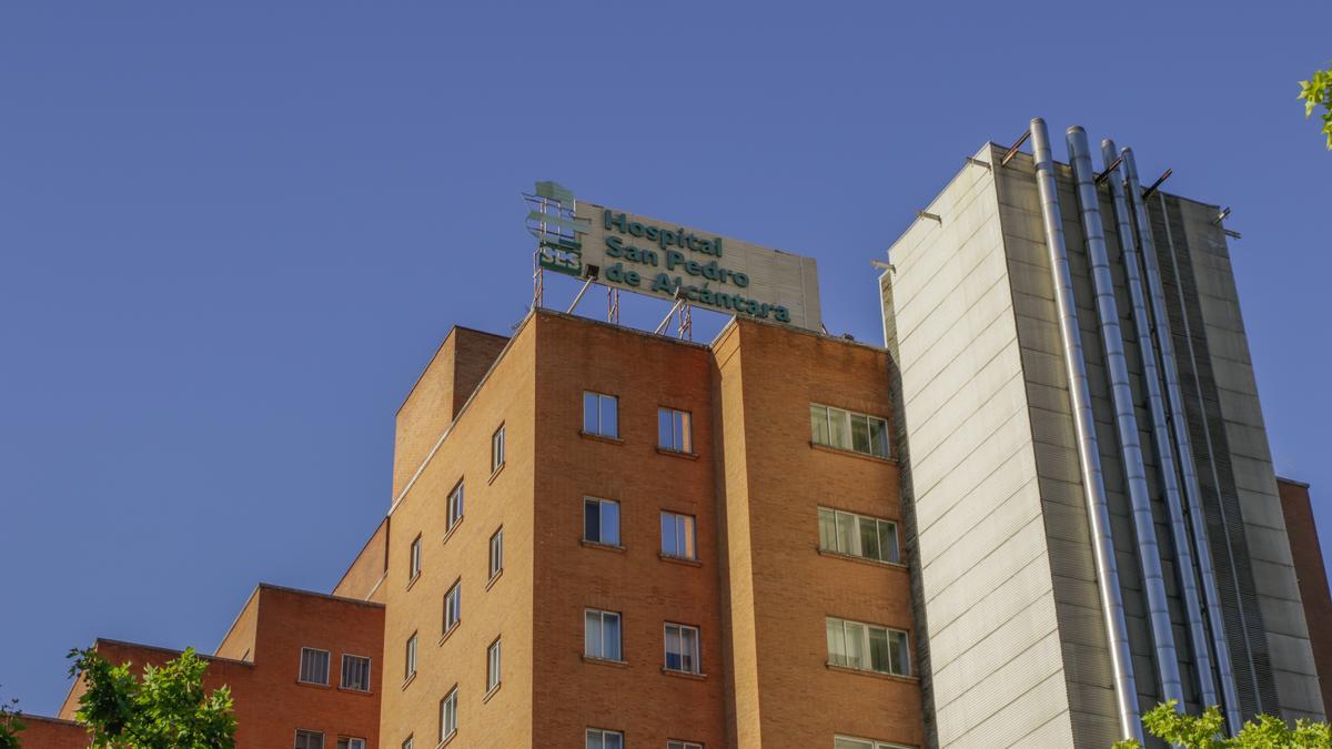 Imagen del hospital San Pedro de Alcántara en Cáceres.