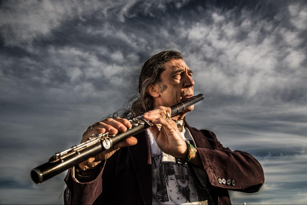 El músico Jorge Pardo.