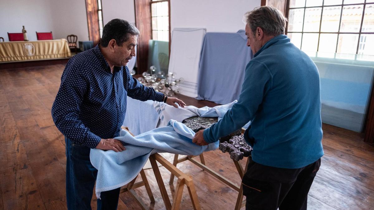 Preparativos de la ordenación del nuevo obispo de Tenerife