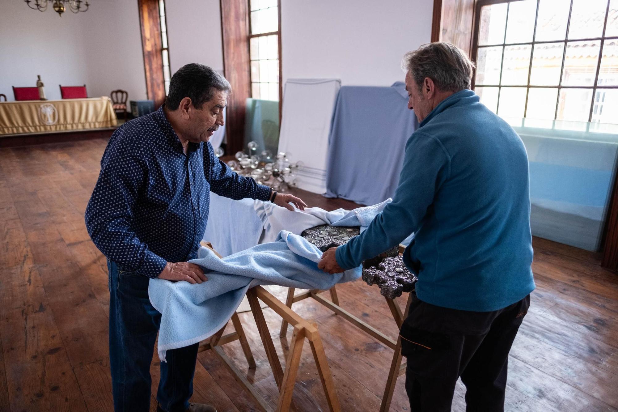 Preparativos de la ordenación del nuevo obispo de Tenerife