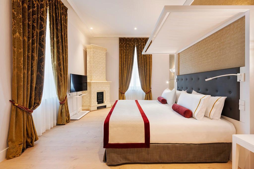 Una de las habitaciones del Áurea Ana Palace Hotel 5* (Budapest).