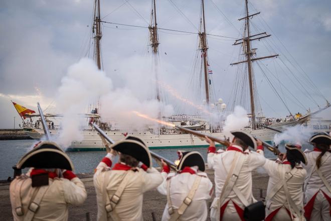 Escala de 'Juan Sebastián Elcano' en Santa Cruz de Tenerife