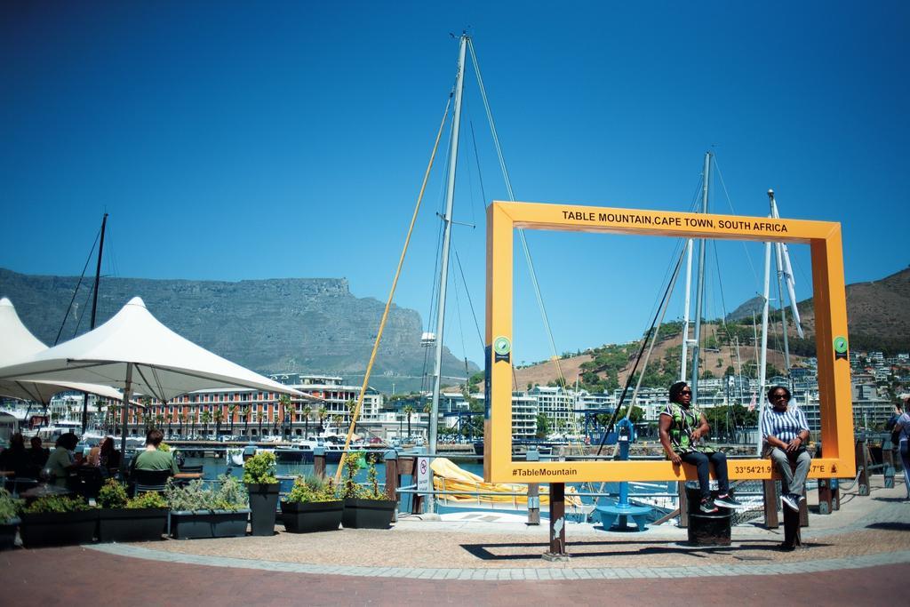 Mirador de la Table Mountain desde el Victoria & Albert Waterfront.
