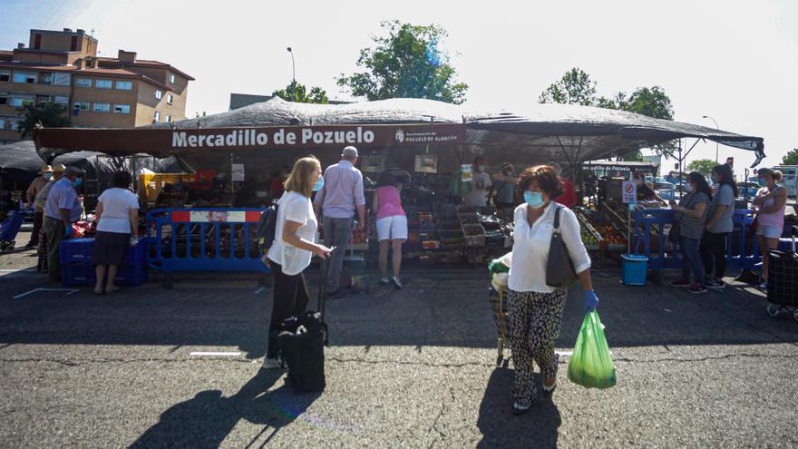 Mercadillo de Pozuelo de Alarcón.