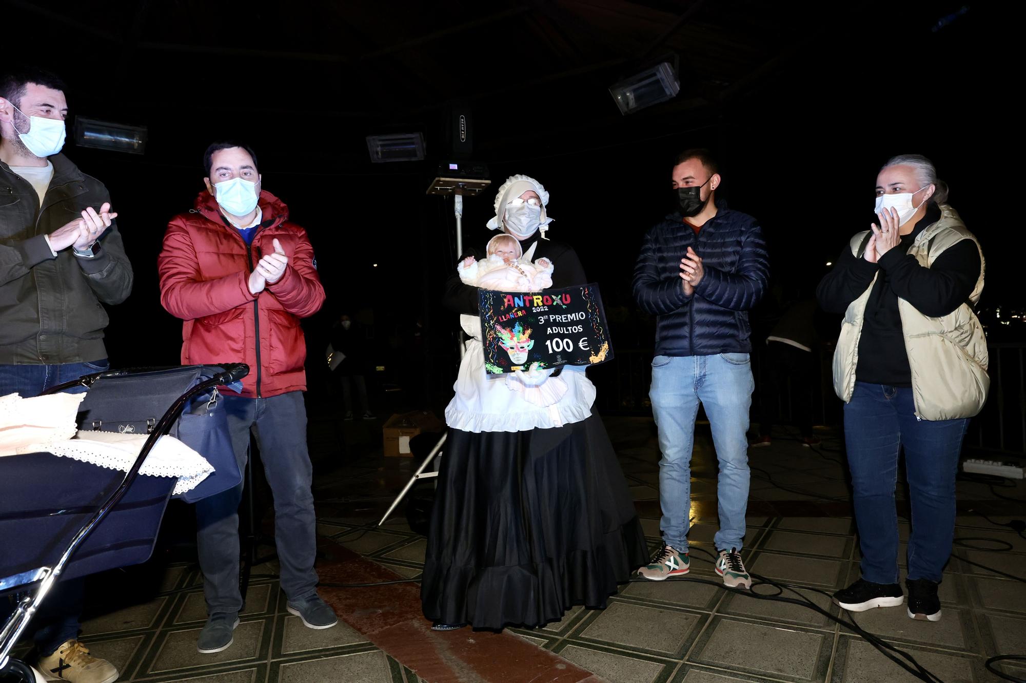 El Antroxu lo da todo en Llanera: todas las imágenes del concurso de adultos en Posada