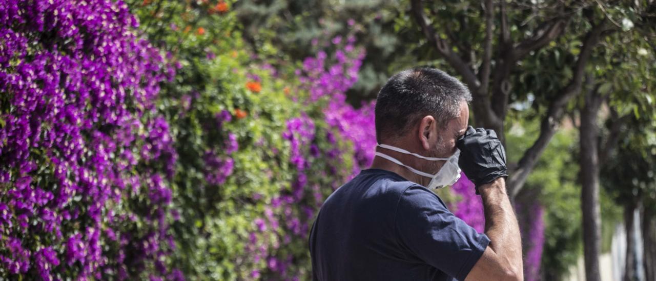 La mascarilla ayuda a combatir las alergias primaverales