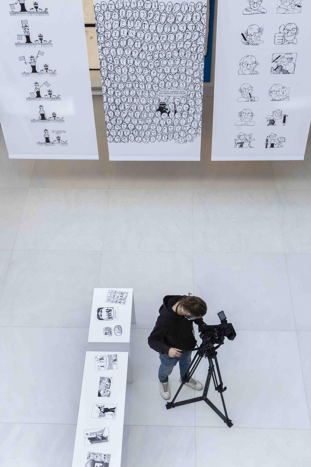 Quino y Mafalda toman València
