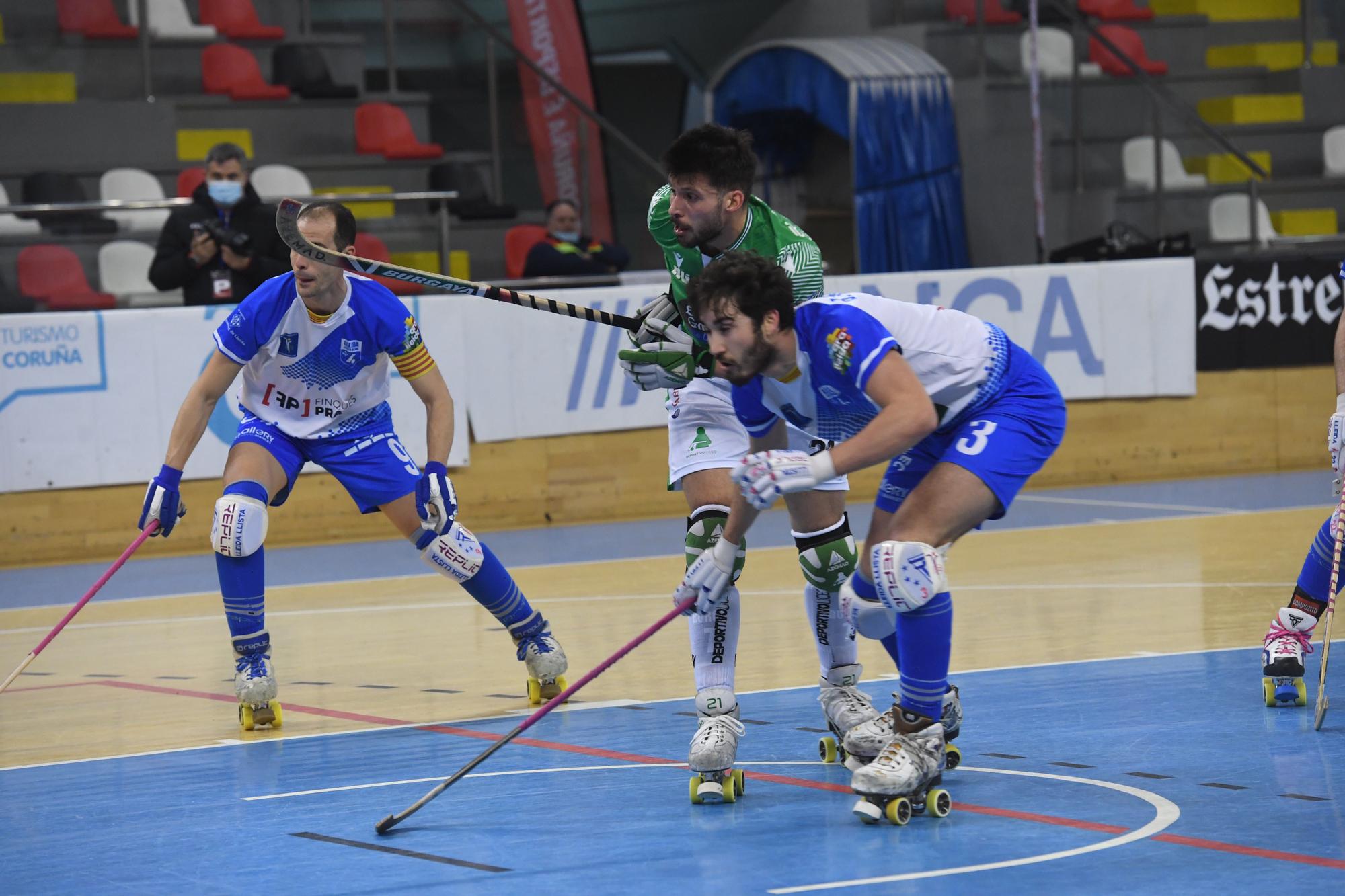 El Liceo no falla en el Palacio y golega al Lleida (4-1)