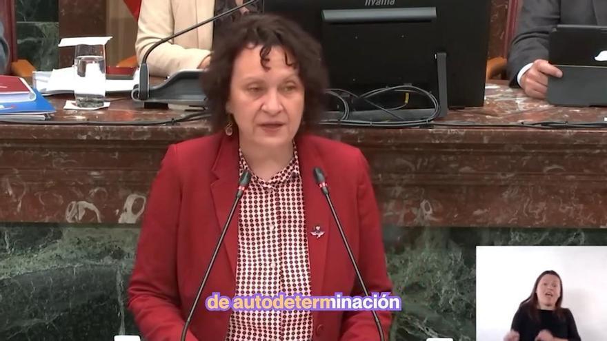 María Marín defiende la moción en defensa del pueblo saharaui: "No hay paz posible traicionando derechos"