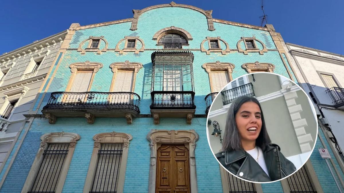 Video | La influencer Teresa Furque muestra en TikTok sus palacetes favoritos de Zafra