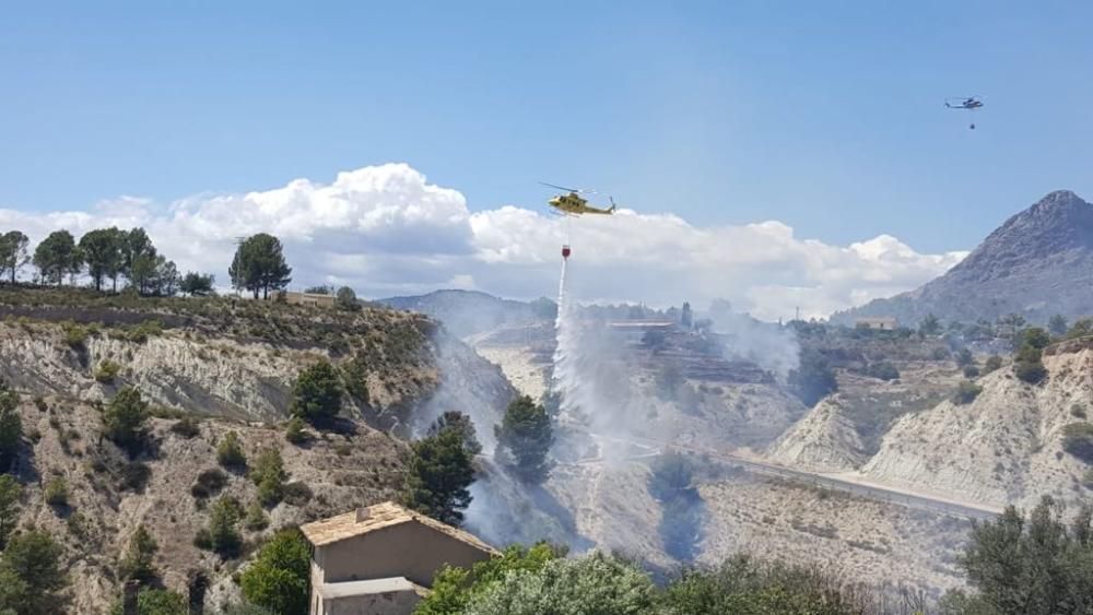 Incendio en Finestrat