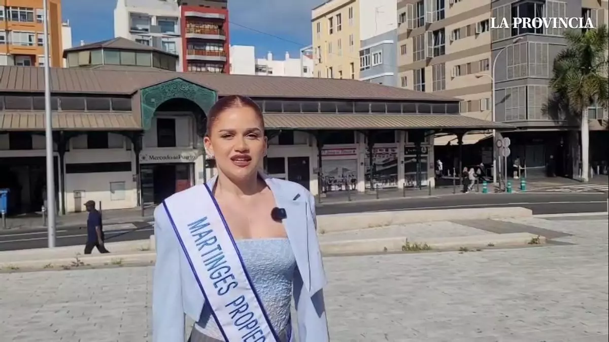 Coraima Martín, candidata a Reina: "En el escenario voy a ser yo misma, quiero transmitir que vivo el Carnaval"