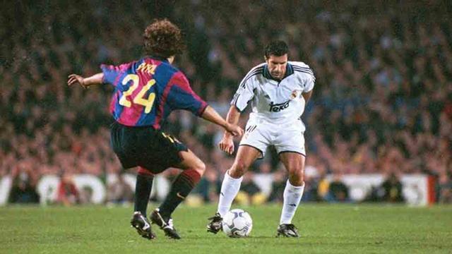Carles Puyol recordó su marcaje a Luis Figo