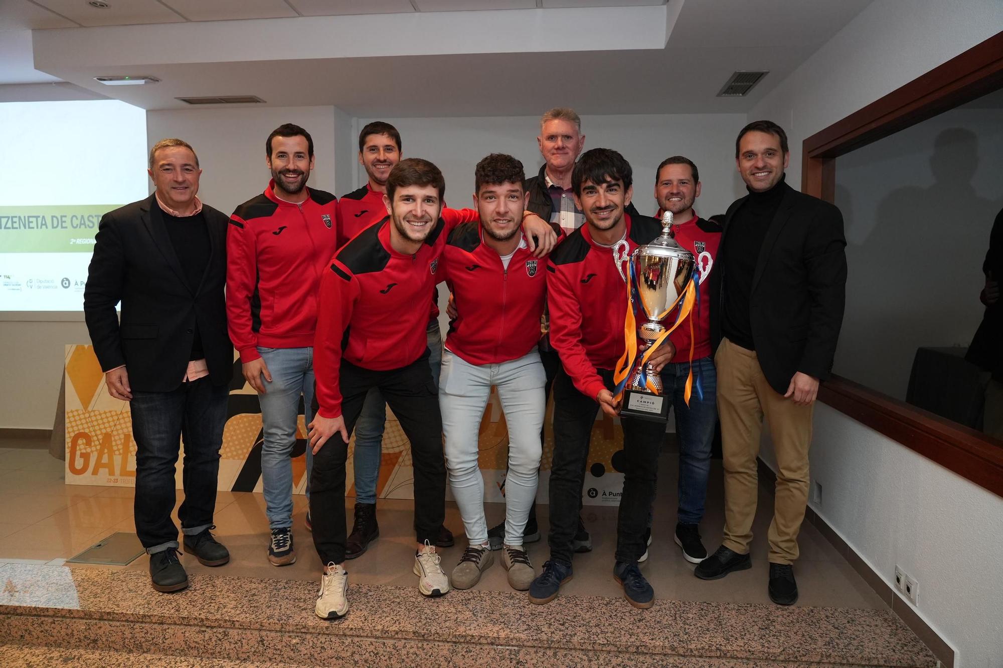 Galería | Los campeones de fútbol y fútbol sala de Castellón en 2023, aquí