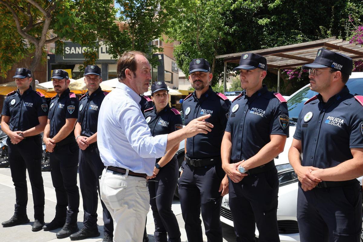 La Policía Local de Ibiza se refuerza con 11 agentes y 13 vehículos