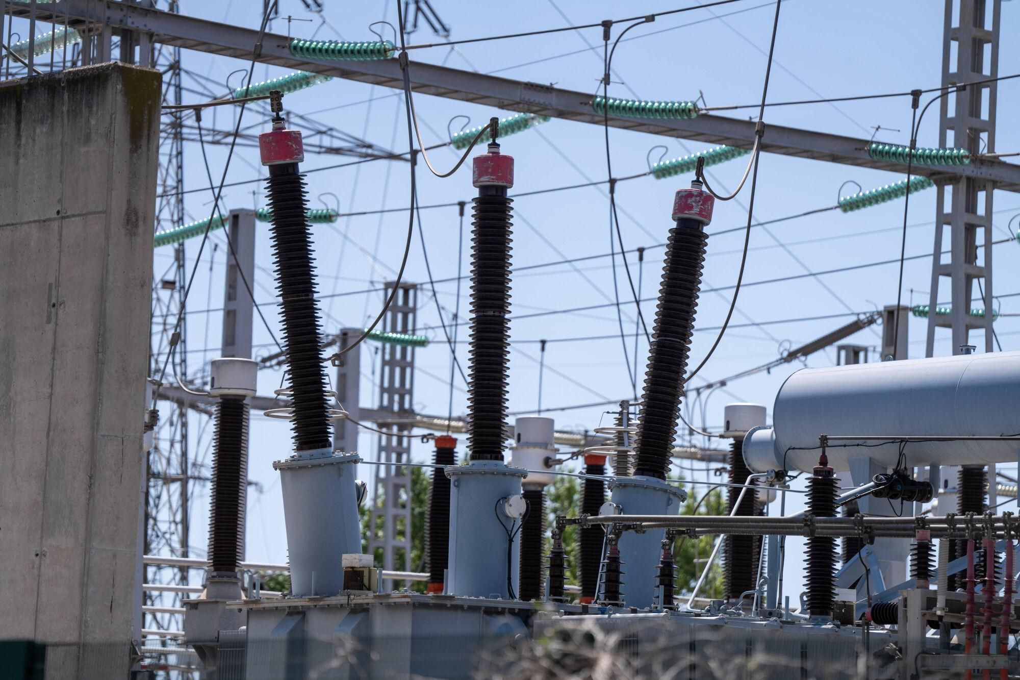 Una red eléctrica de Barcelona.