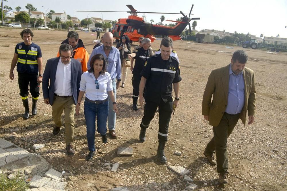 Visita de la ministra de Defensa a Los Alcázares