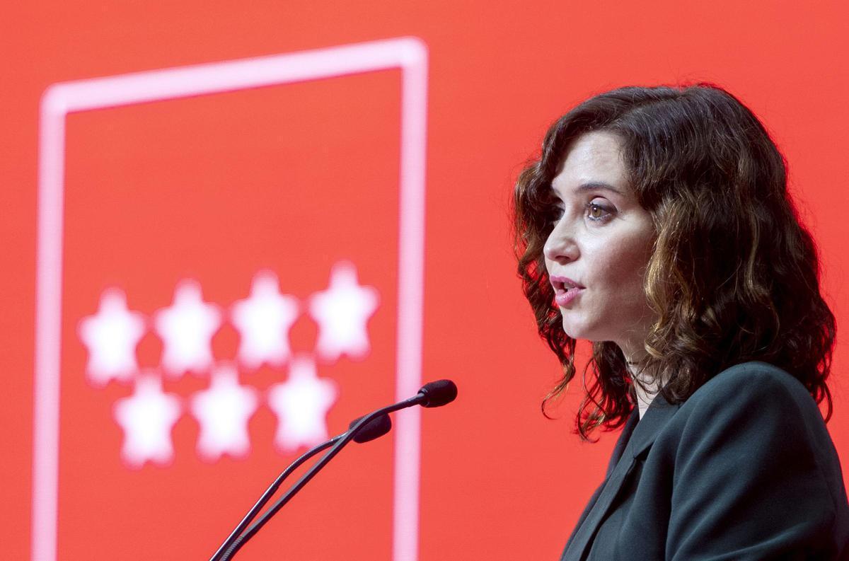 La presidenta de la Comunidad de Madrid, Isabel Díaz Ayuso.